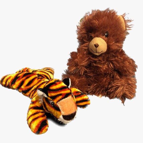 Tiger/ Bear Combo Greenbrier Teddy Bear/National Prize Tiger - Picture 1 of 8